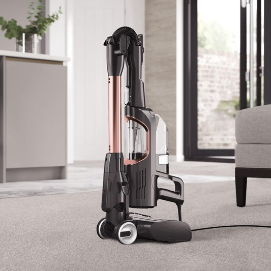 Shark HZ500EUT, Corded Stick Vacuum, Kabelgebundener Reiniger Roségold, 450 W, 0.3 liters, 80 Dezibel