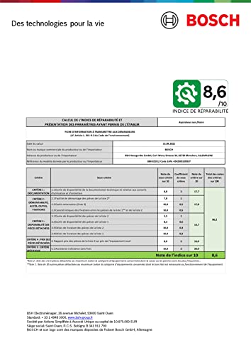 Bosch Flexxo Serie 4 2-in-1 Akkusauger Única weiß 25,2 V
