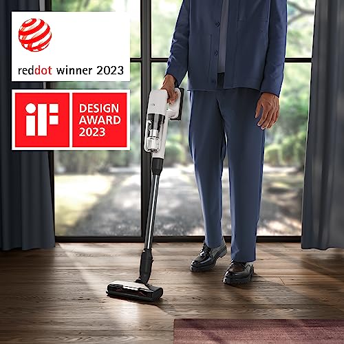 AEG HYGIENIC 7000 Akku-Staubsauger, 2,2 kg ultraleicht, 40 Min Laufzeit, 5-Stufige Filtration, Automatik, Zubehör, AP71HB14SH