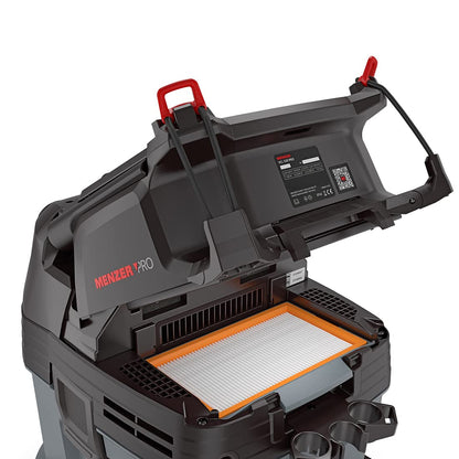 MENZER Professioneller Industriesauger, Nass-/Trockensauger VCL 530 PRO mit automatischer Filterreinigung, Staubklasse L, 30 Liter