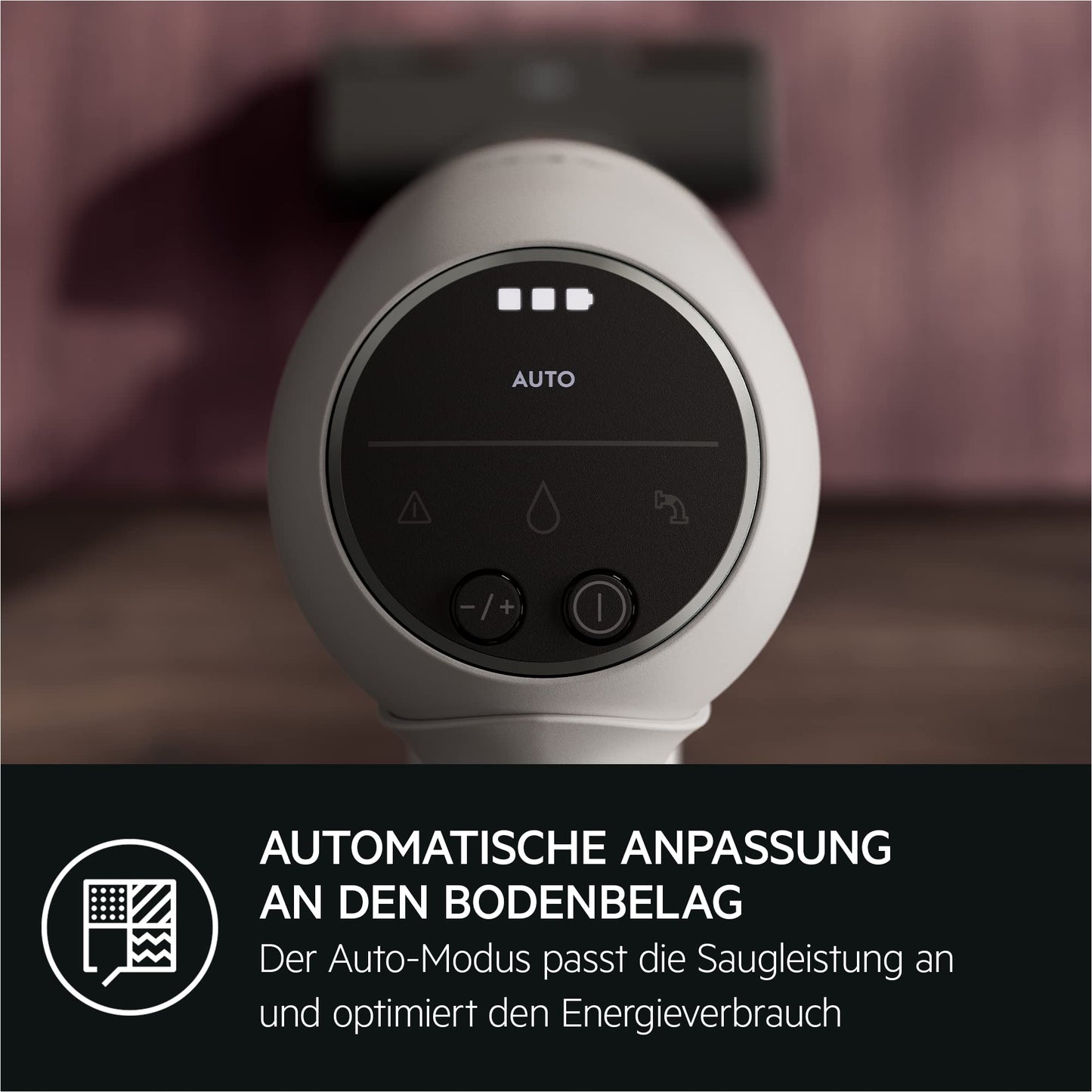 AEG HYGIENIC 7000 Akku-Staubsauger, 2,2 kg ultraleicht, 40 Min Laufzeit, 5-Stufige Filtration, Automatik, Zubehör, AP71HB14SH