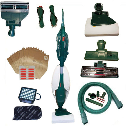 Vorwerk JaTop Staubsauger Kobold 131 schaltbare elektrische Bürste, garantiert Beste Leistung beim Staubsaugen, passendes Zubehör, 2 Jahre Garantie (Renoviert)