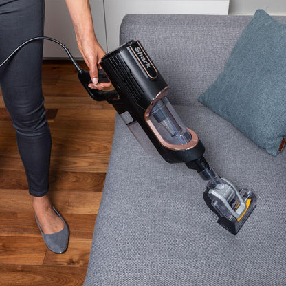 Shark HZ500EUT, Corded Stick Vacuum, Kabelgebundener Reiniger Roségold, 450 W, 0.3 liters, 80 Dezibel